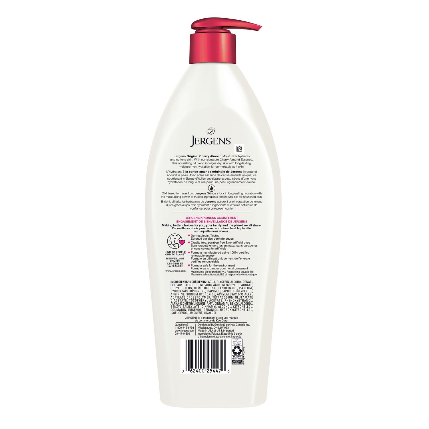 Jergens Original Cherry Almond Oil-Infused Moisturizer 330 mL