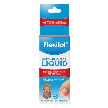 Liquide antifongique de Flexitol, Acide 10-undécylénique pour les ongles, en vente libre, 1 fl oz