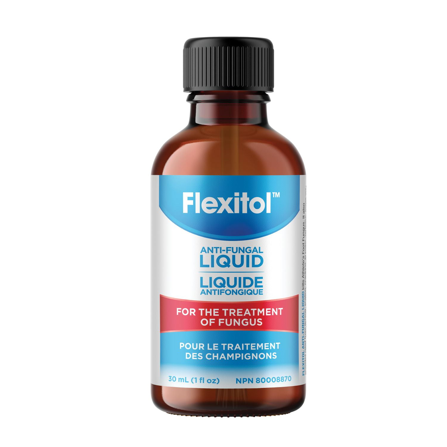 Flexitol Anti-Fungal Liquid - OTC Undecylenic Acid for Nails, 30 ml