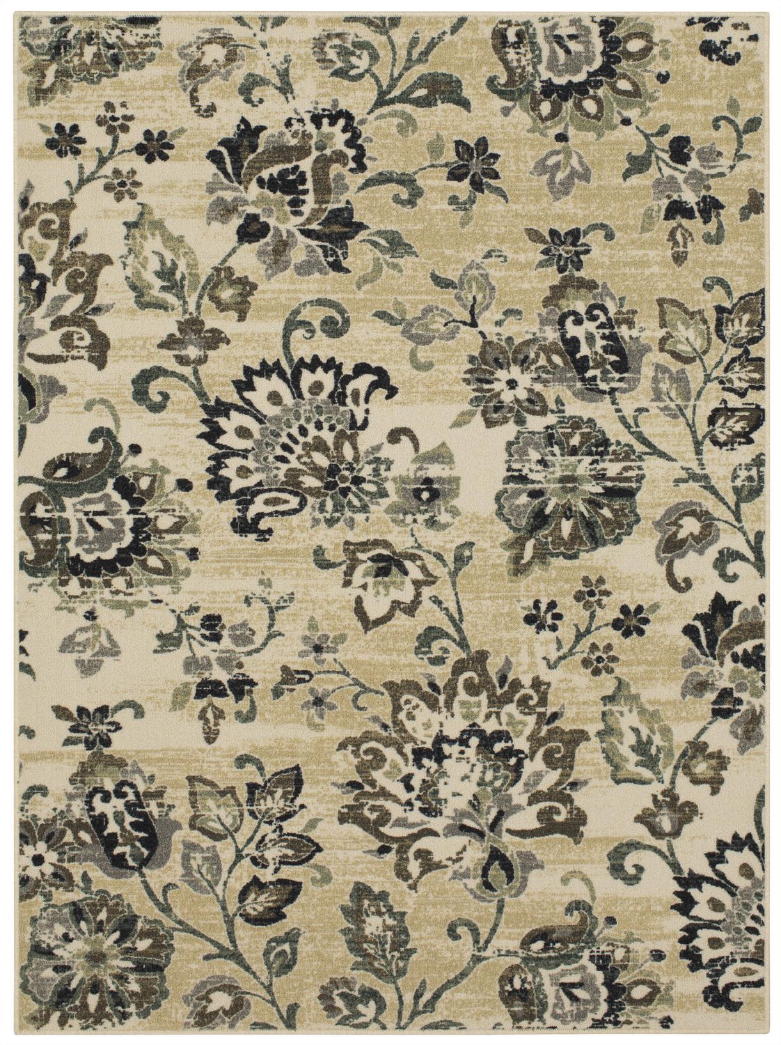 Hometrends Jacobean Area Rug 5x7 Walmart Canada