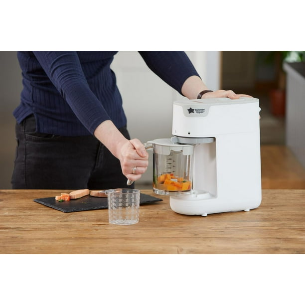 Tommee Tippee Quick Cook Machine à aliments pour bébé Blanc