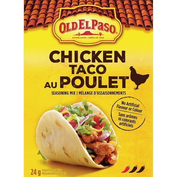 Old El PasoMc Assaisonnement Pour Tacos Au Poulet 24 g