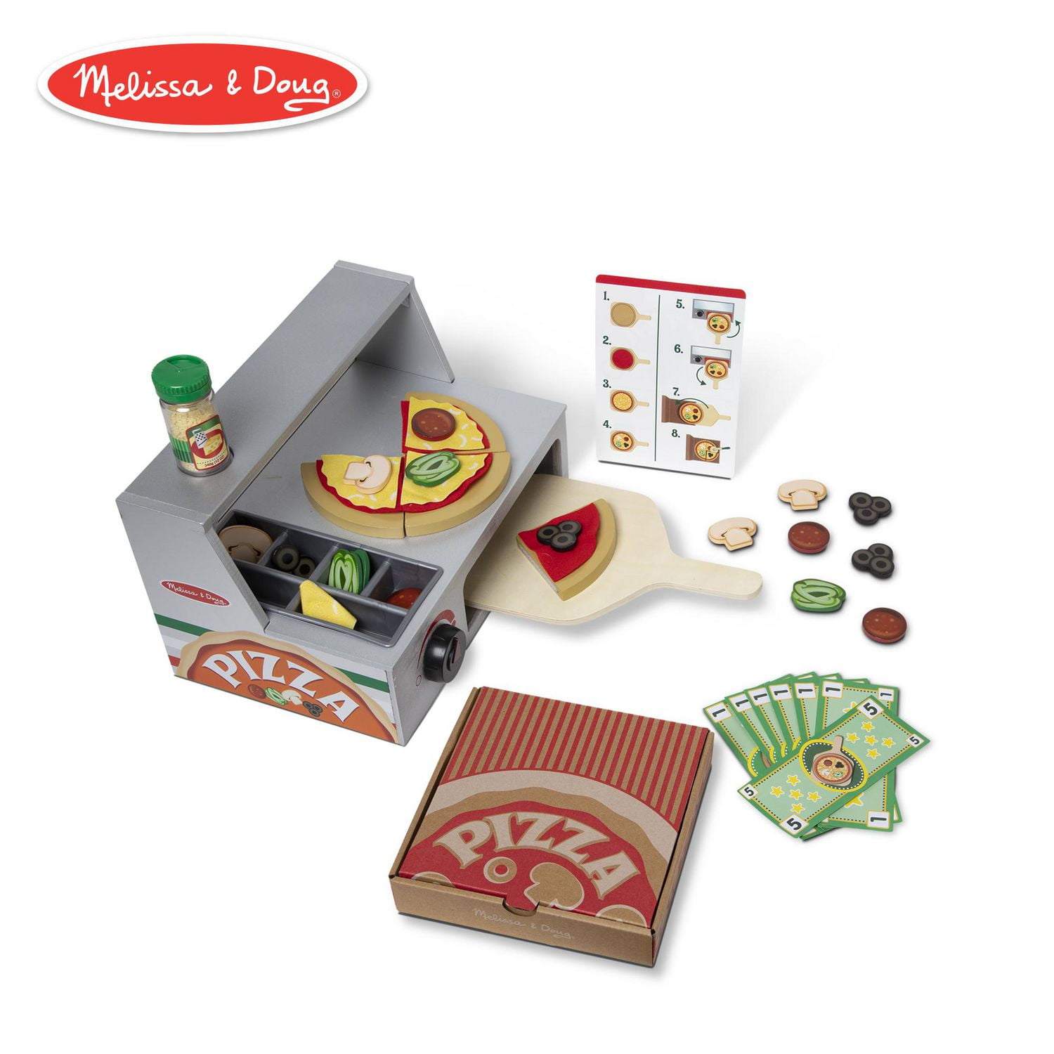 Melissa and doug top and bake pizza counter discount