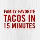 Taco Time, saveur de restaurant authentique, mélange d'assaisonnements pour tacos, 40 g, 12 unités 40 g – image 2 sur 4