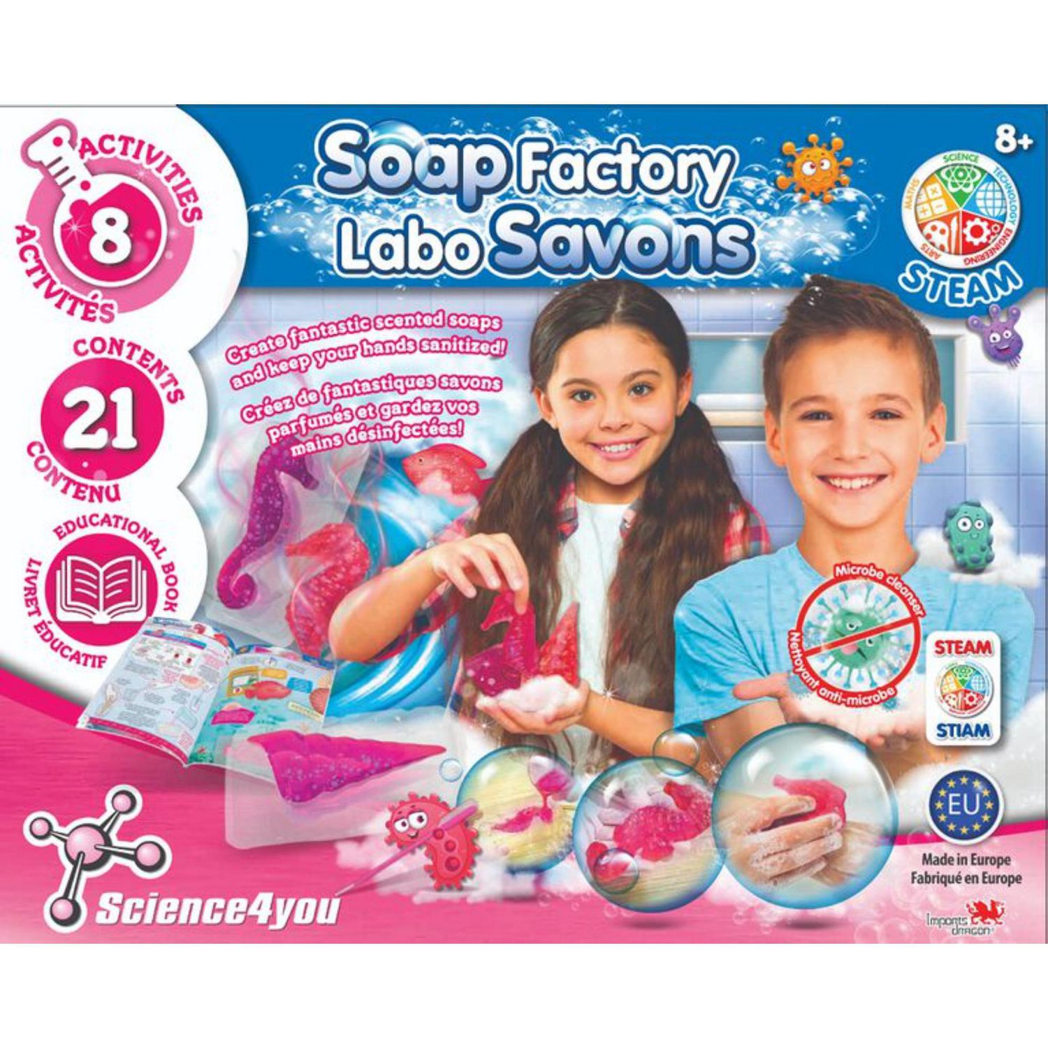 KIDS & LAB - Fabrique ton savon (3 à 5 ans)