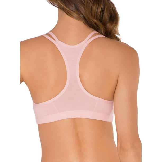Super Soft Strappy Back Bra Color Theory - Happy Pink