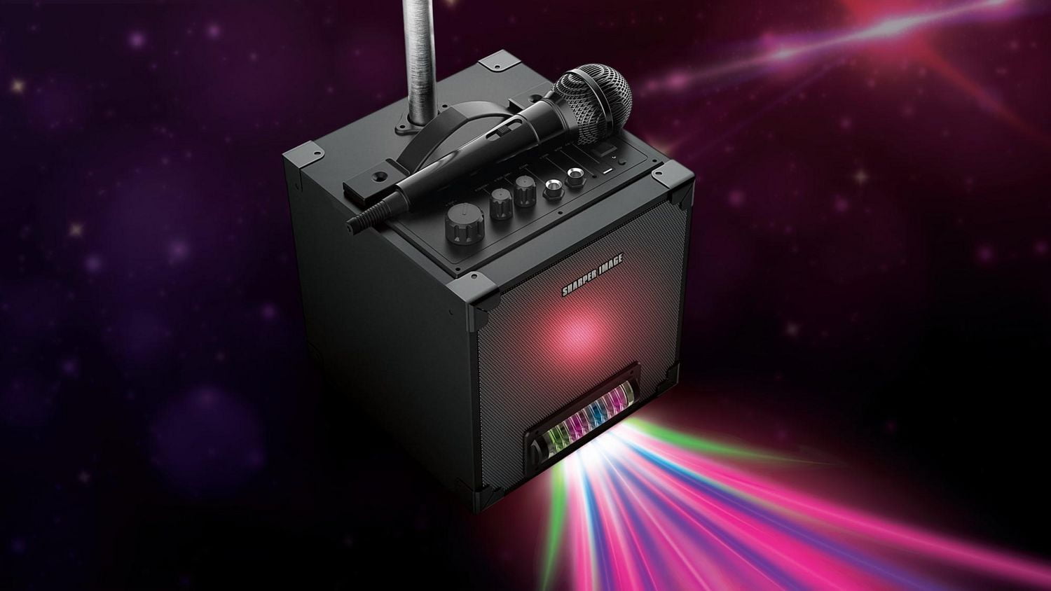 Sharper image karaoke store machine portable speaker