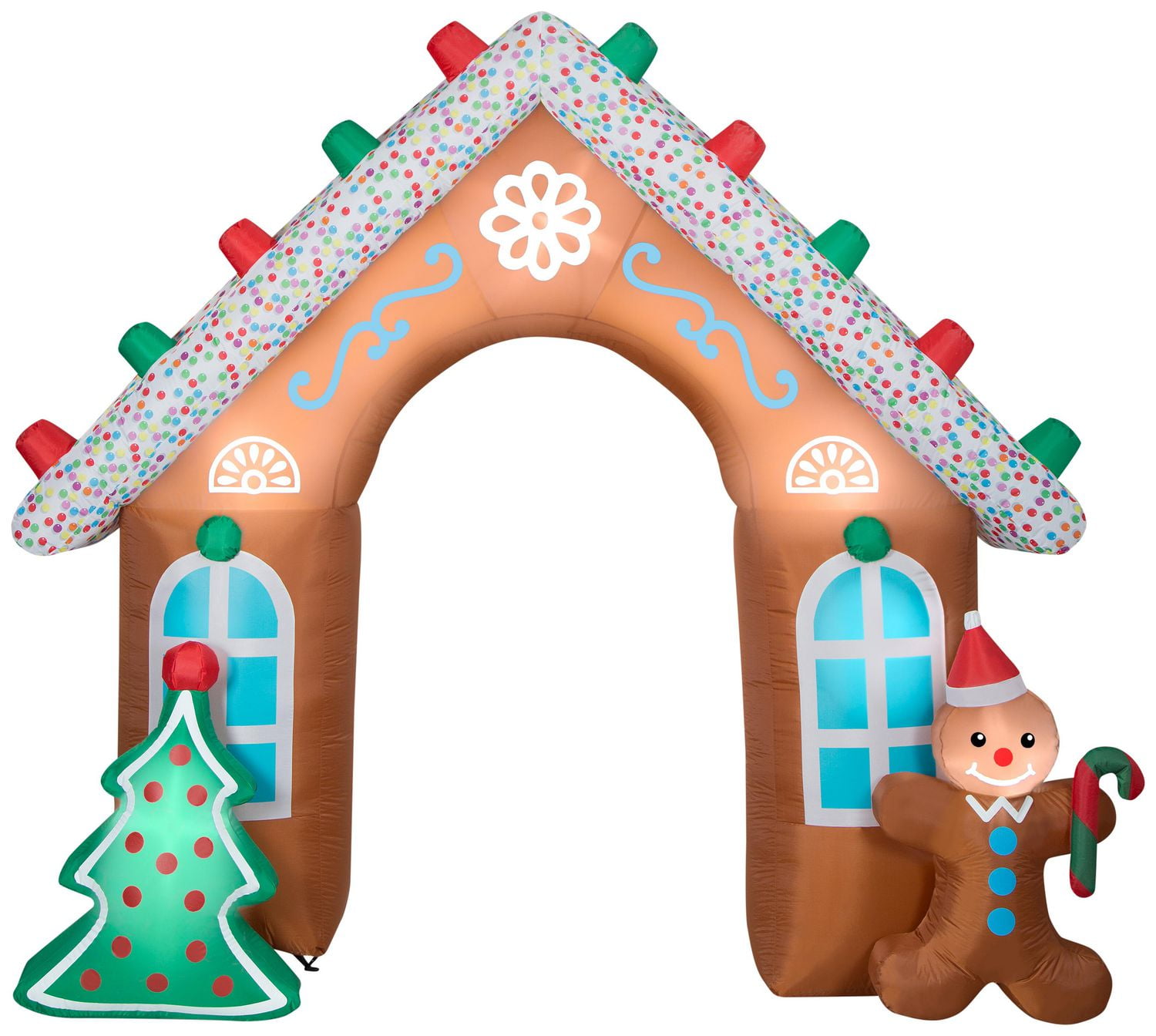 Airblown Gingerbread Archway Large Walmart.ca