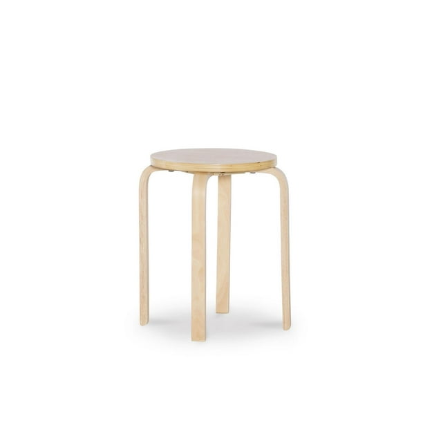 Bentwood Natural Stacking Stools, Set of 4 - Walmart.ca