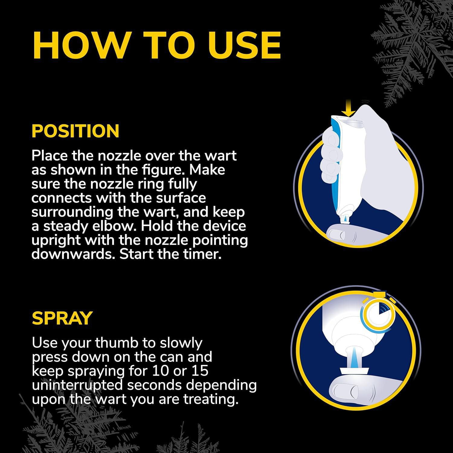 Dr. Scholl's Freeze Away Max élimine les verrues 10 traitements