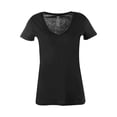 thumbnail image 1 of George Women's Fitted V-Neck Tee, 1 of 2