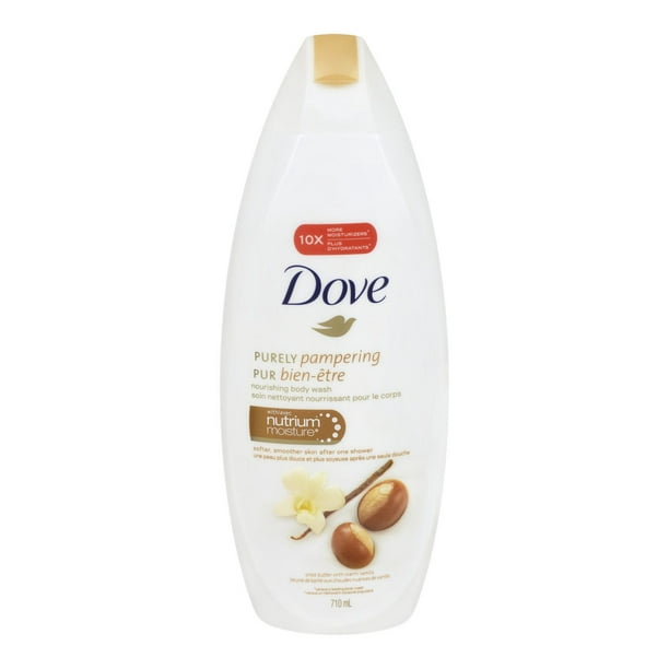 Dove® Pur bien-être Soin nettoyant pour le corps - beurre de karité au chaud parfum de vanille, 710 ml