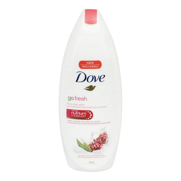 Dove® Go Fresh Soin nettoyant pour le corps - grenade et verveine citronnelle, 710 ml