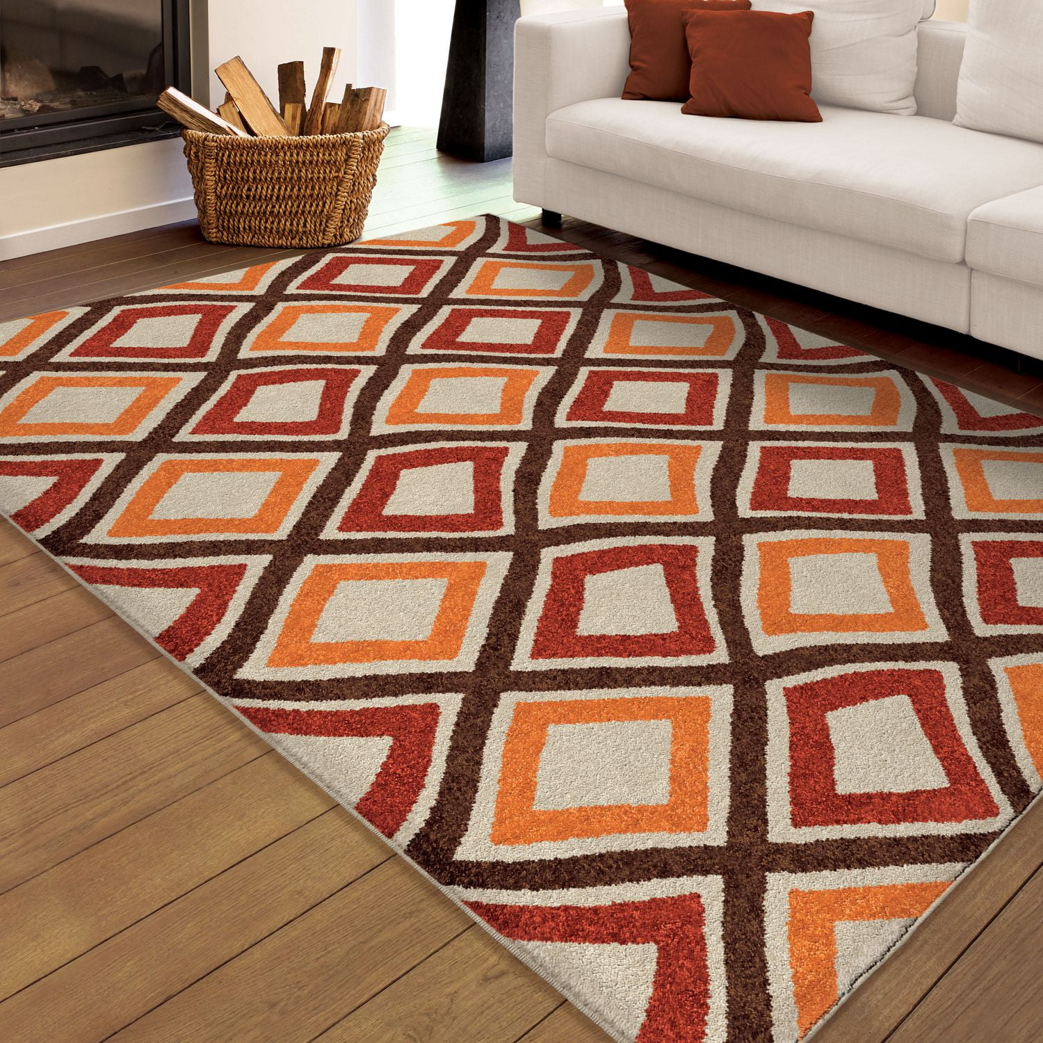 Orian Rugs Broadstreet Red Area Rug Walmart Canada