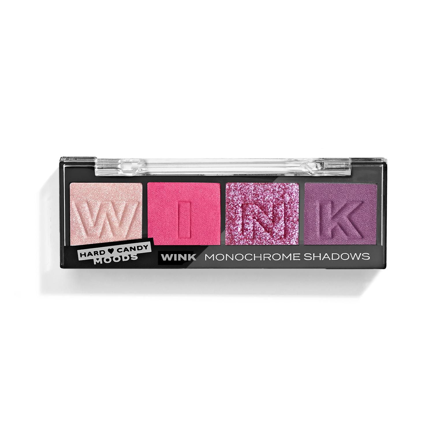 Hard Candy, Moods 4 piece eyeshadow palette, Monochromatic shades, 3g
