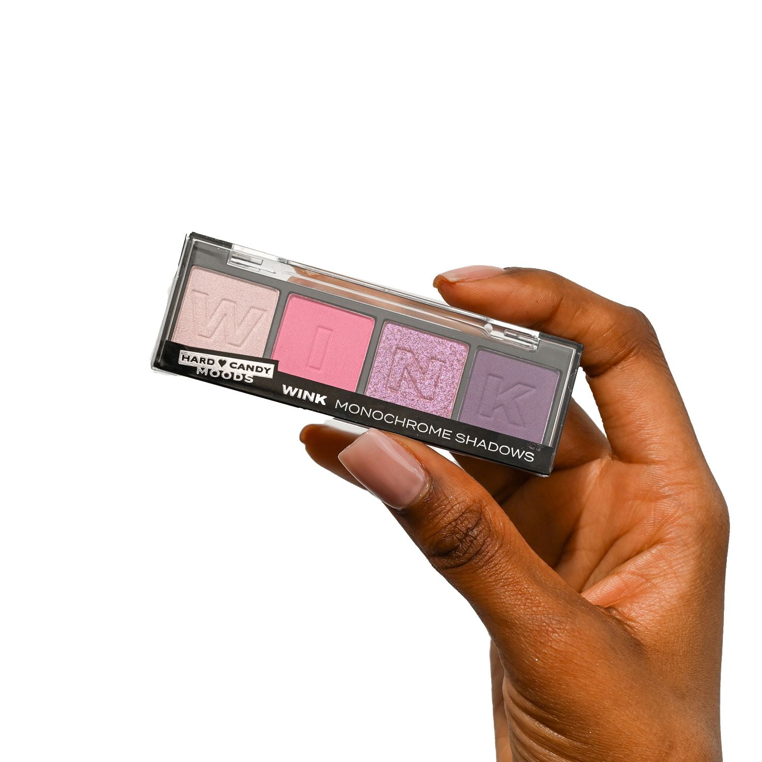 Hard Candy, Moods 4 piece eyeshadow palette, Monochromatic shades, 3g