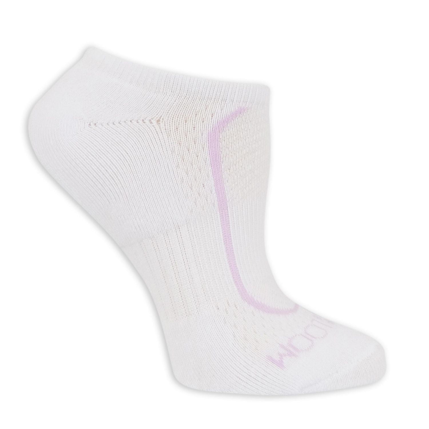 Fruit of the Loom - Ladies 6 Pack CoolZone Cotton No Show Socks