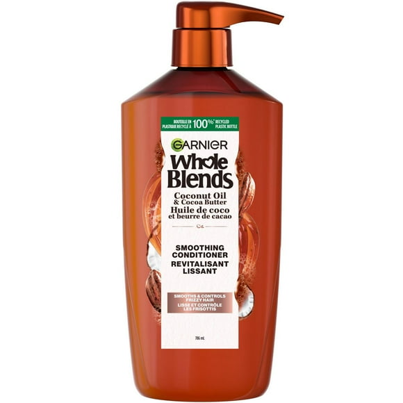 GARNIER Whole Blends, Coconut Oil & Cocoa Butter Tames & Controls Frizz Conditioner