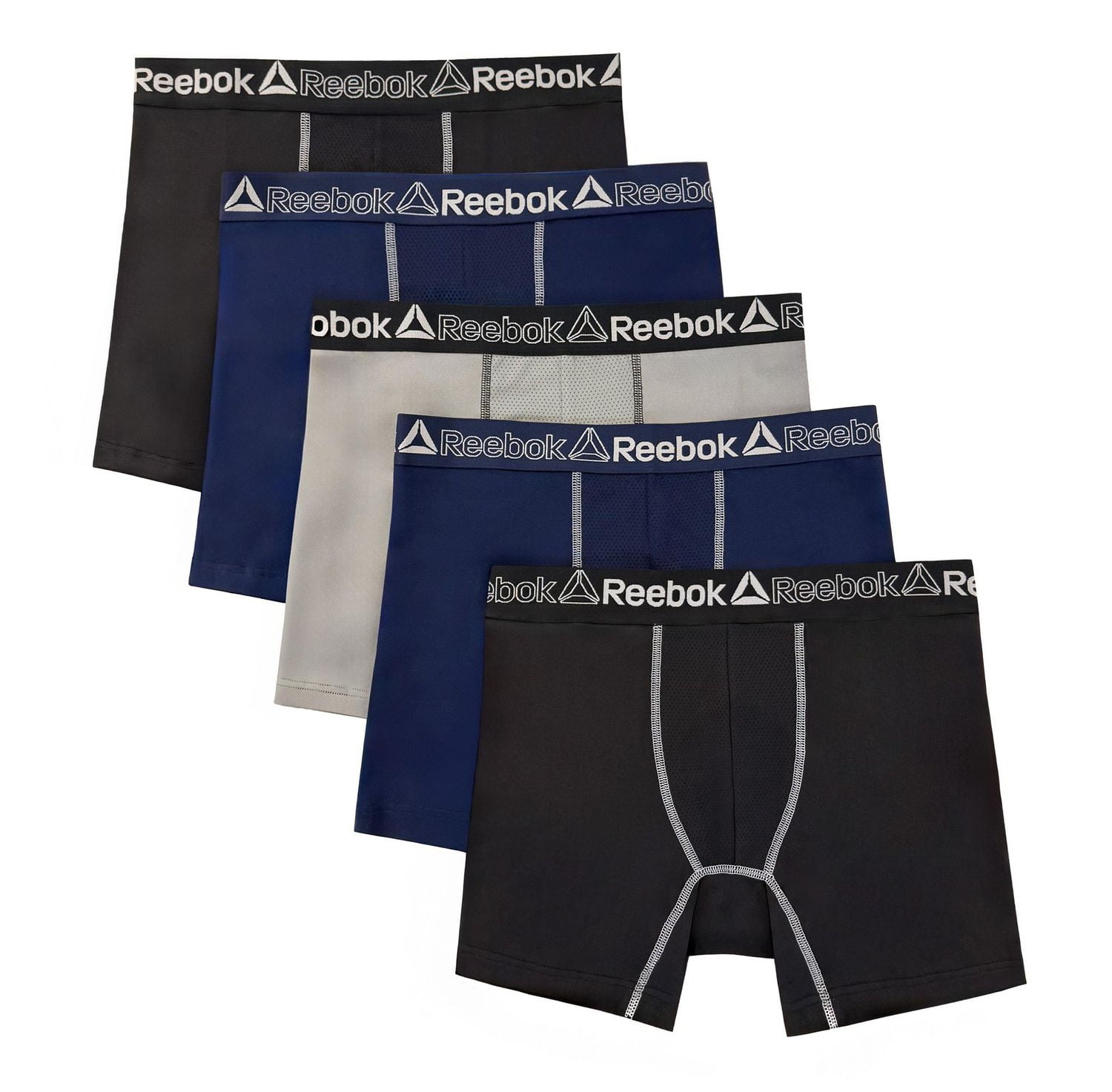 Paquet de 5 caleçons boxeurs extensibles Reebok