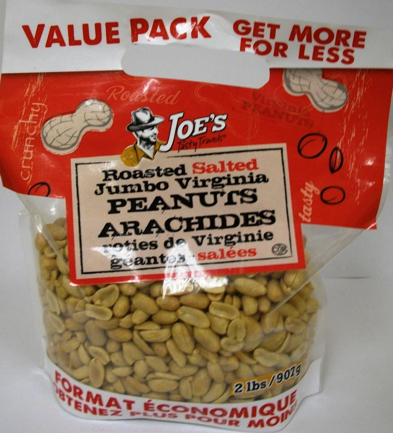 Joe's Tasty Travels Roasted Peanuts Jumbo Virginia Peanuts Walmart Canada