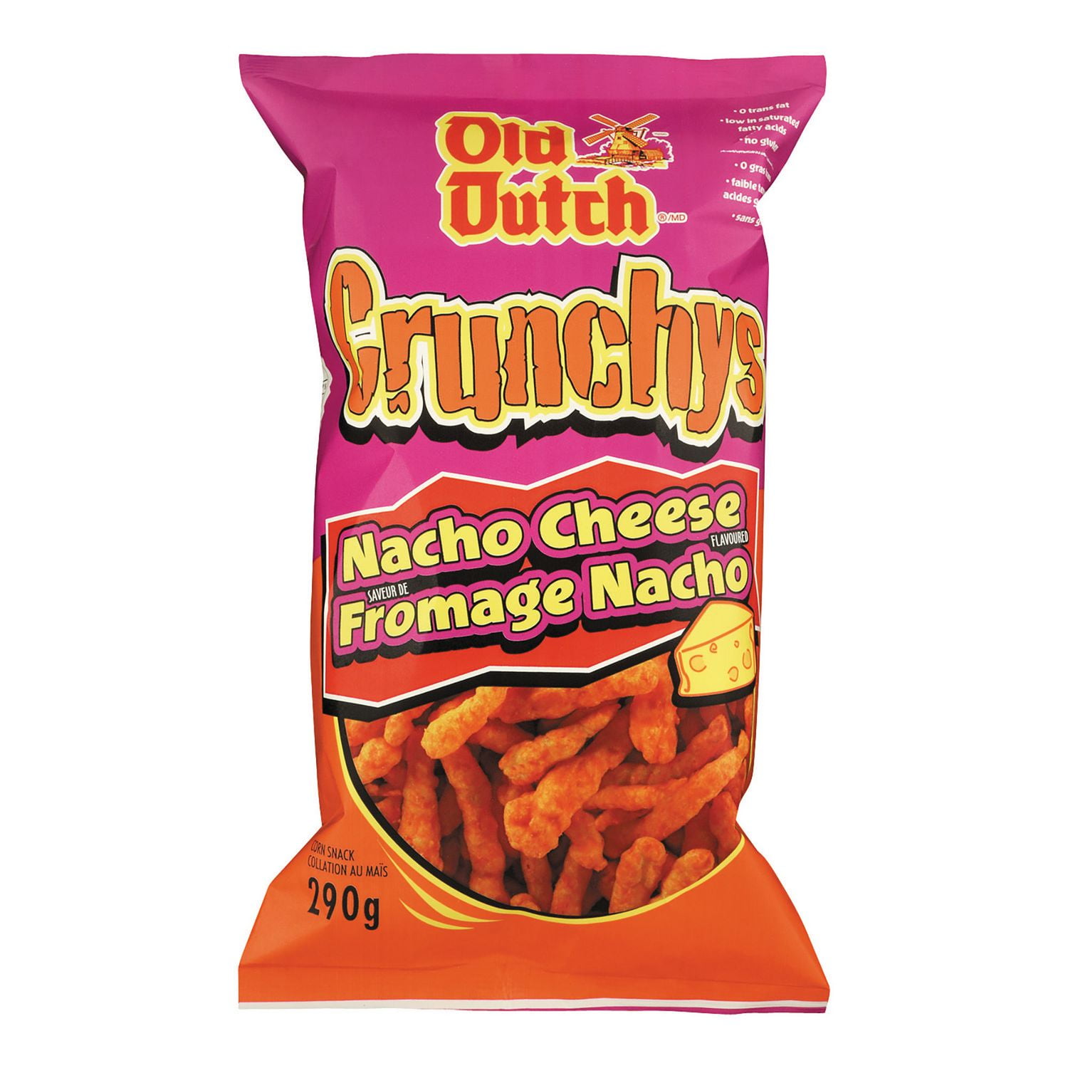 Old Dutch Crunchys Nacho Cheese Corn Snacks | Walmart Canada