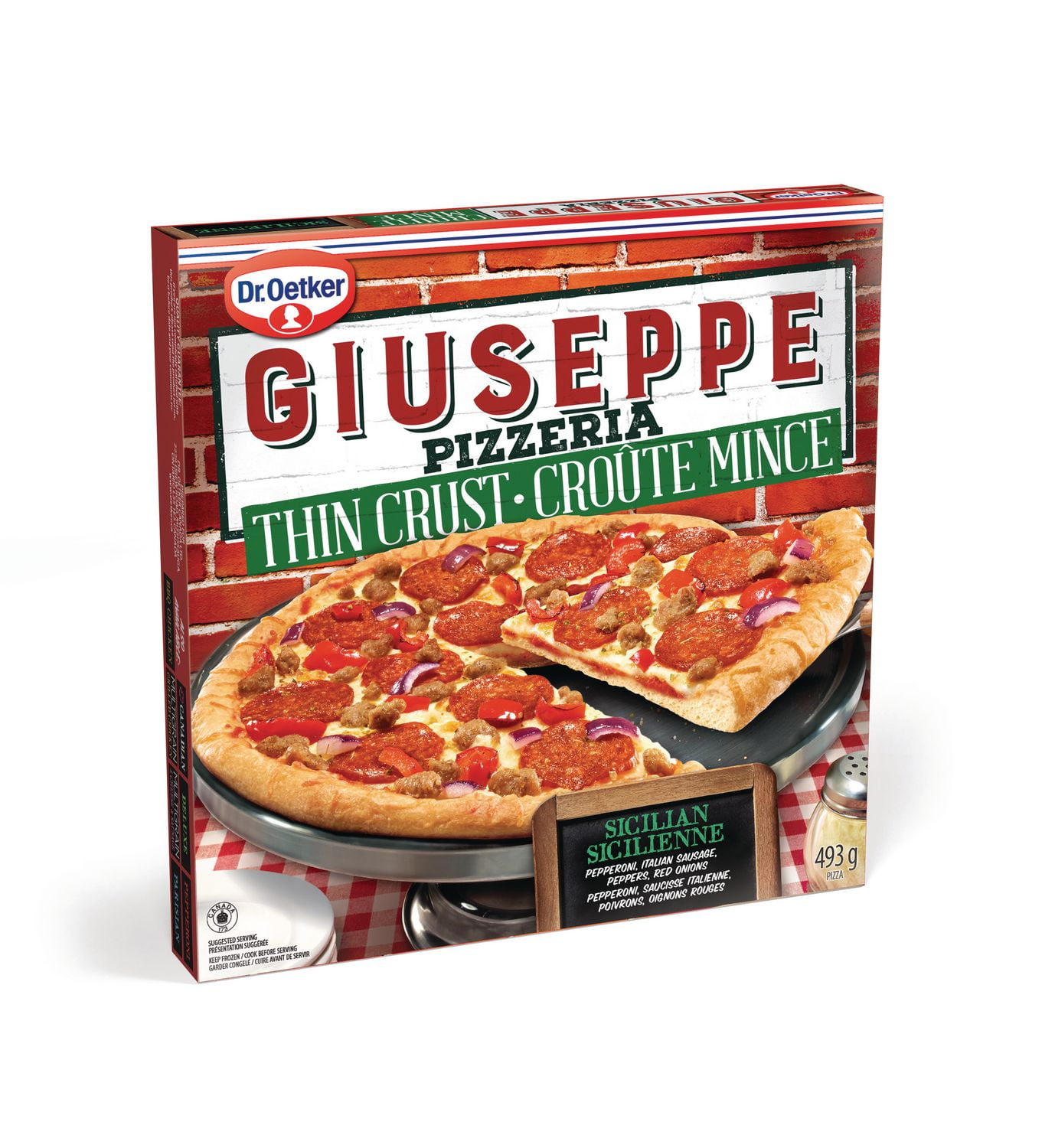 Dr.Oetker Giuseppe Thin Crust Sicilian Pizza | Walmart Canada