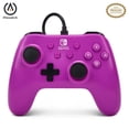 thumbnail image 1 of Manette câblée PowerA pour Nintendo Switch – Violet raisin, 1 of 9