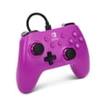 thumbnail image 2 of Manette câblée PowerA pour Nintendo Switch – Violet raisin, 2 of 9