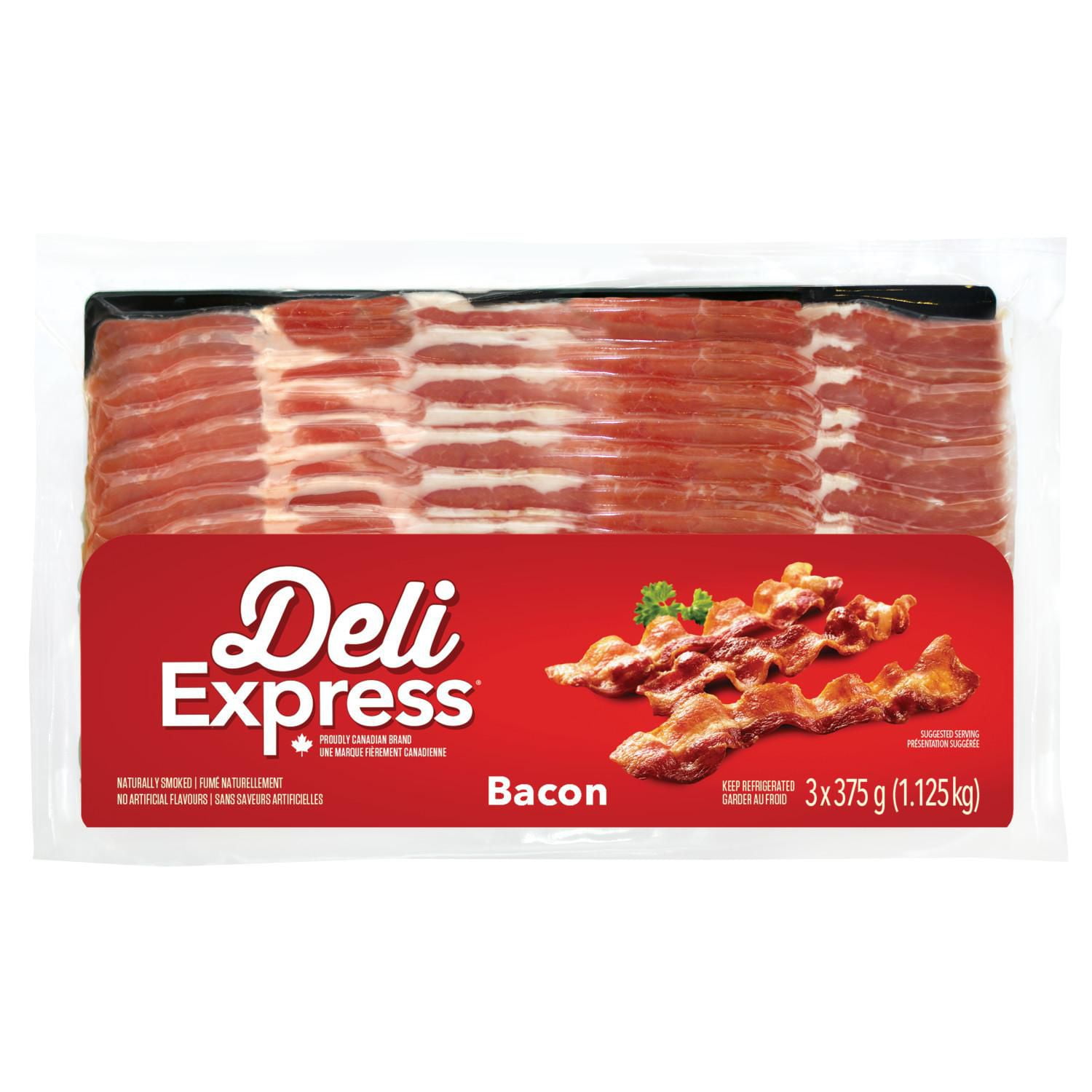 Bacon - emballage de  Deli Express 375 g