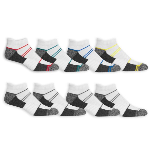 Fruit of the Loom - Mens Low Cut Breathable 8 Pack, Mens Low Cut ...