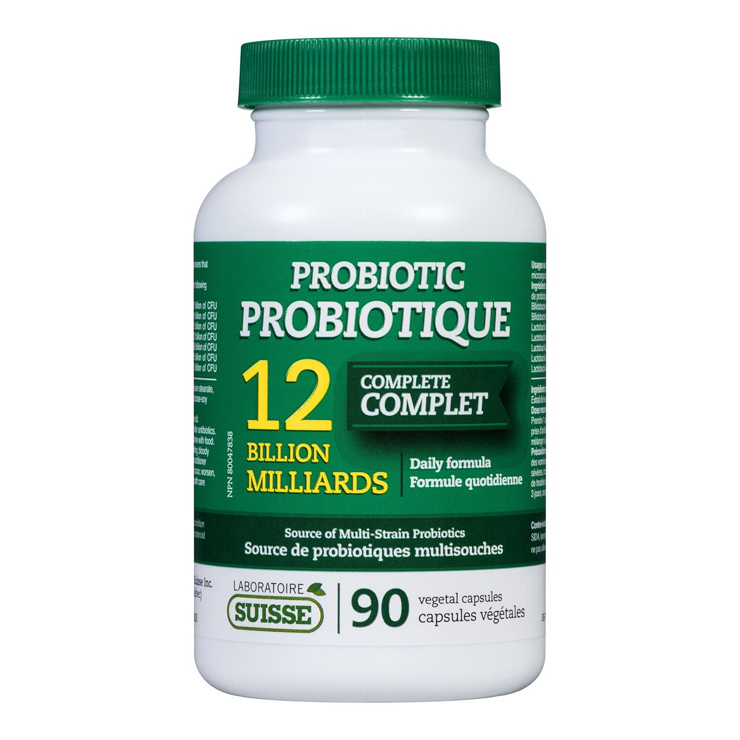 Lab Suisse Probiotic 12 Billion complete