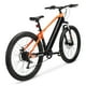 Hyper 27.5" Vélo électrique de montagne 36V pour adultes, avec assistance au pédalage, moteur E-Bike de 250W, couleur orange et noir – image 3 sur 9
