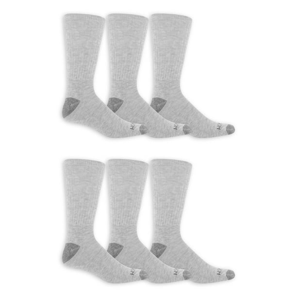 Fruit of the Loom Dual Defense Chaussettes pour hommes 6 Paires Chaussettes Fruit of the Loom