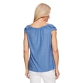 thumbnail image 3 of Penmans Women's Puff Sleeve Eyelet Top, 3 of 6