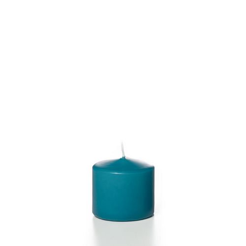 Just Candles 9 Pack 3"x3" Bougies Piliers non parfumées  - Chocolat