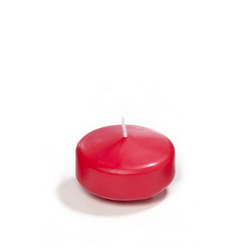 Just Candles Bougies Flottantes 3" - Rouge