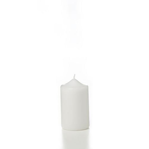 Just Candles 16 Pack 2.25" x 3" Bougies Piliers non parfumées  - Bourgogne