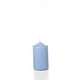 Just Candles Bougies Piliers non parfumées 2.25 po x3 po - Bleu – image 1 sur 1