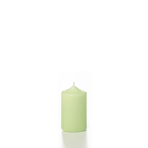 Just Candles 9 Pack 3"x3" Bougies piliers parfumées - Vanille