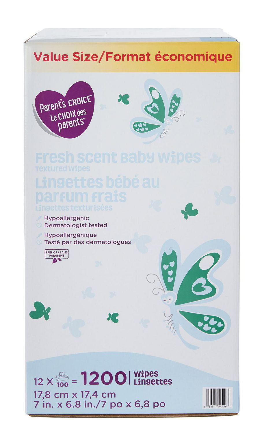Parent S Choice Fresh Scent Textured Baby Wipes Walmart Canada