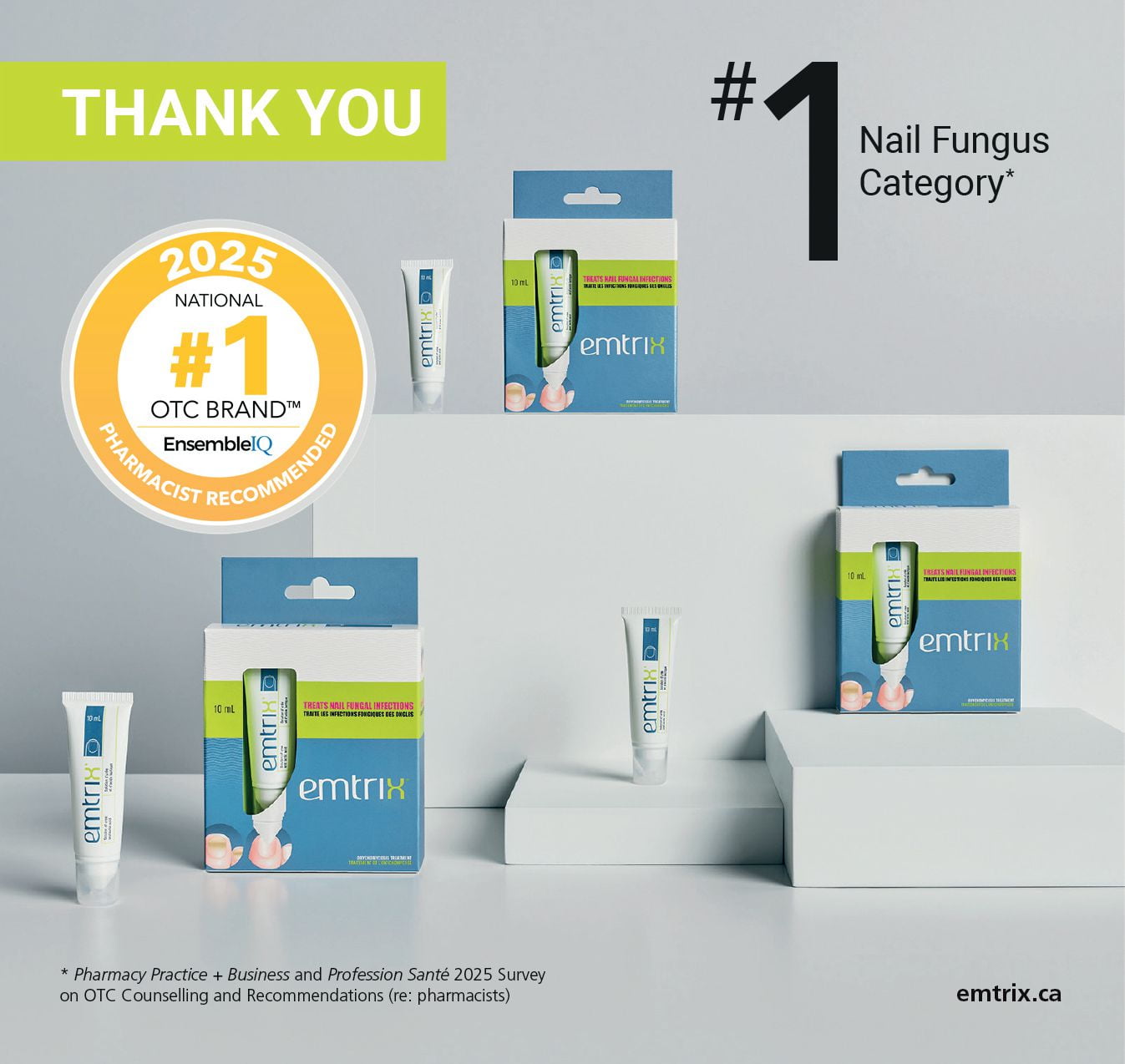 Emtrix Nail Fungal Infection Treatment, 10 ml