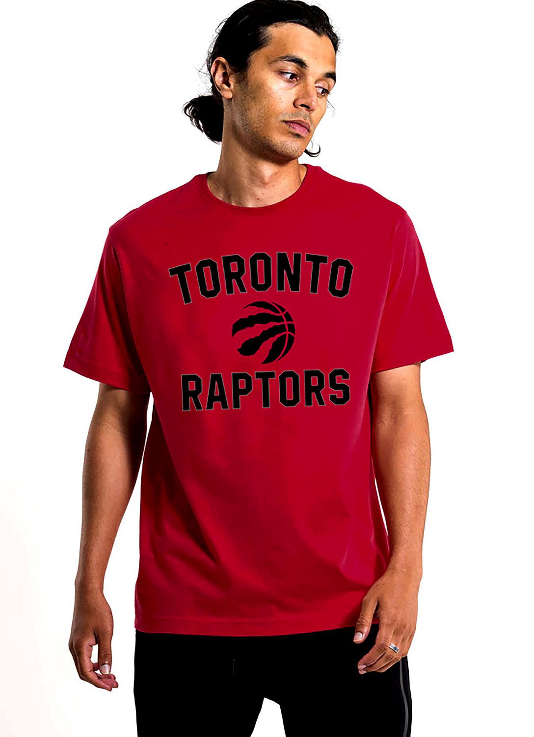 Toronto Raptors T Shirt Mens Size XL Red Short Sleeve NBA Basketbal Adults