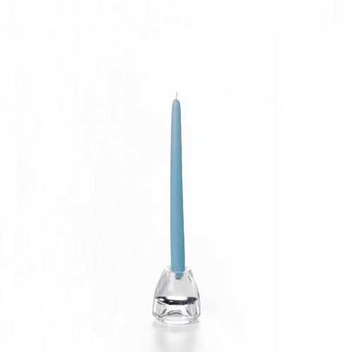 Just Candles 9 Pack 3"x3" Bougies Piliers non parfumées  - Pêche