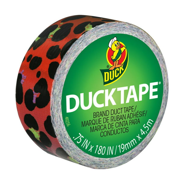 Mini rouleau Duck Tape® Ducklings™ - Guépard élégant, 19 mm x 4,5 m