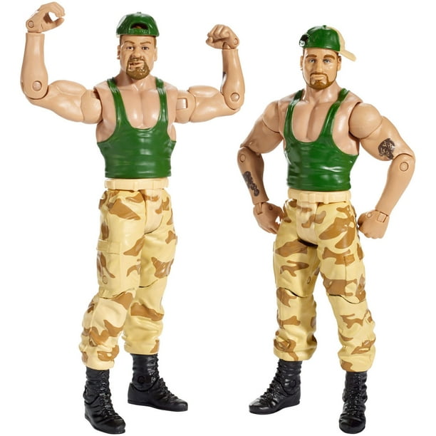 Coffret de 2 figurines Bushwhacker Butch et Luke de WWE