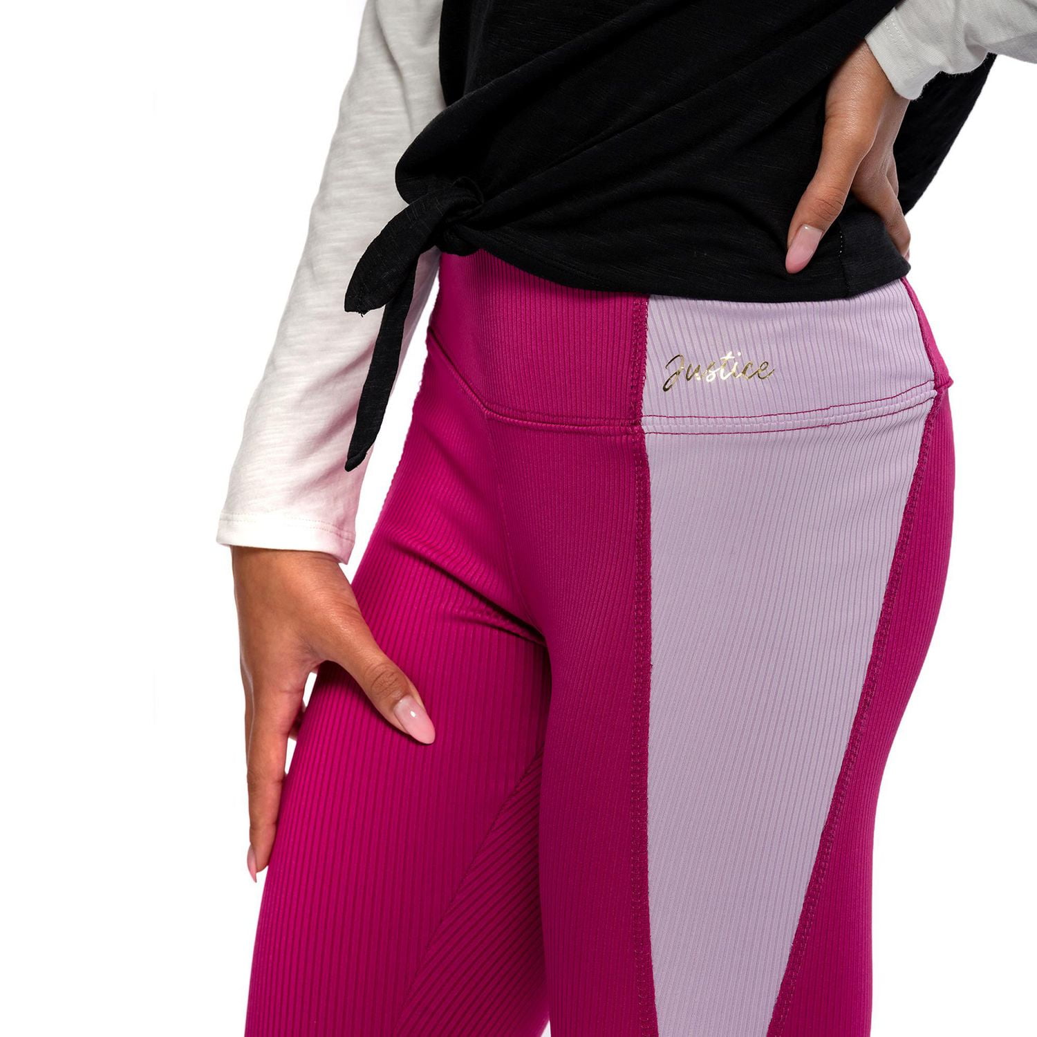 Girls Justice Sport Team Leggings