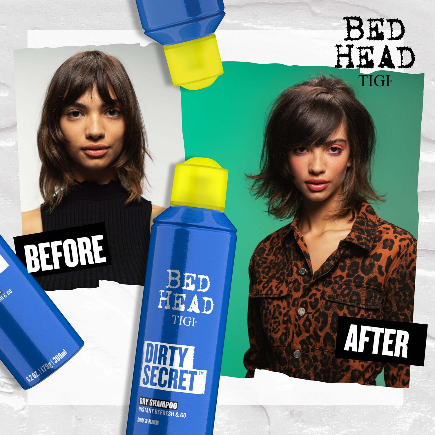 Bed Head by TIGI Dirty Secret Instant Refresh Dry Shampoo 6.2 oz, Instant refresh dry shampoo