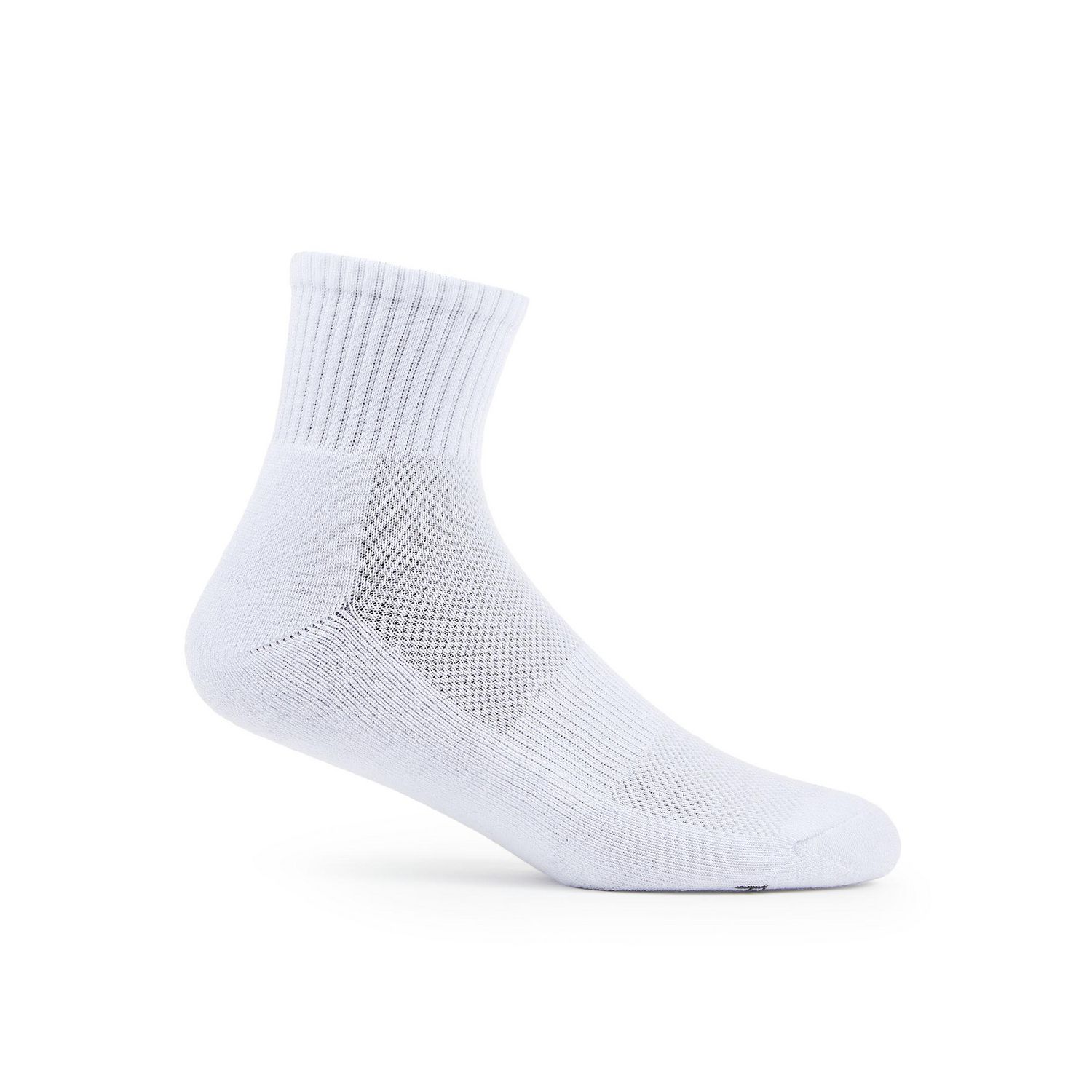 Chaussettes de cheville confortables toute la journée Fruit of the Loom pour hommes (paquet de 6)