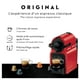 Machine à espresso Inissia de Nespresso par Breville, Rouge – image 5 sur 8