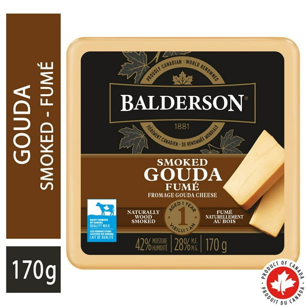 Balderson Smoked Gouda Cheese, 170 g Walmart.ca